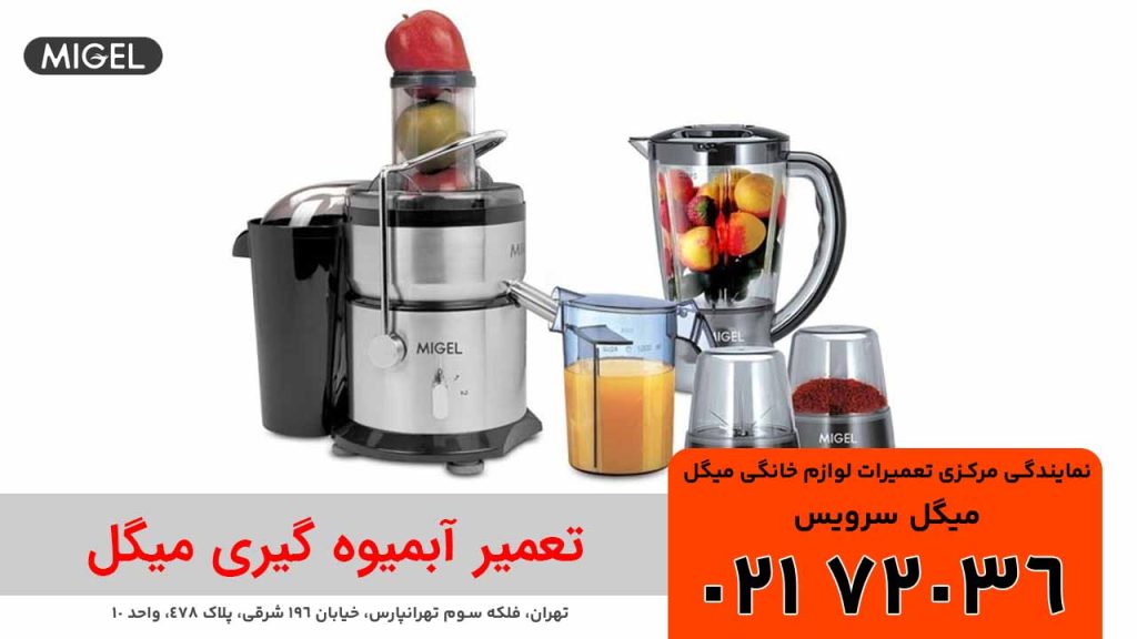 تعمیر آبمیوه گیری میگل