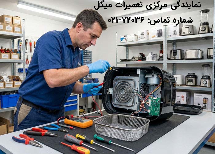 تعمیر سرخ کن میگل